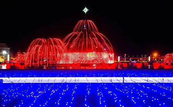 南充市政亮化好色先生TV版製作施工安裝