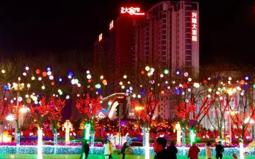 南充市政亮化好色先生TV版製作施工安裝