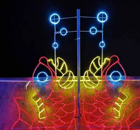 南充市政亮化好色先生TV版製作施工安裝