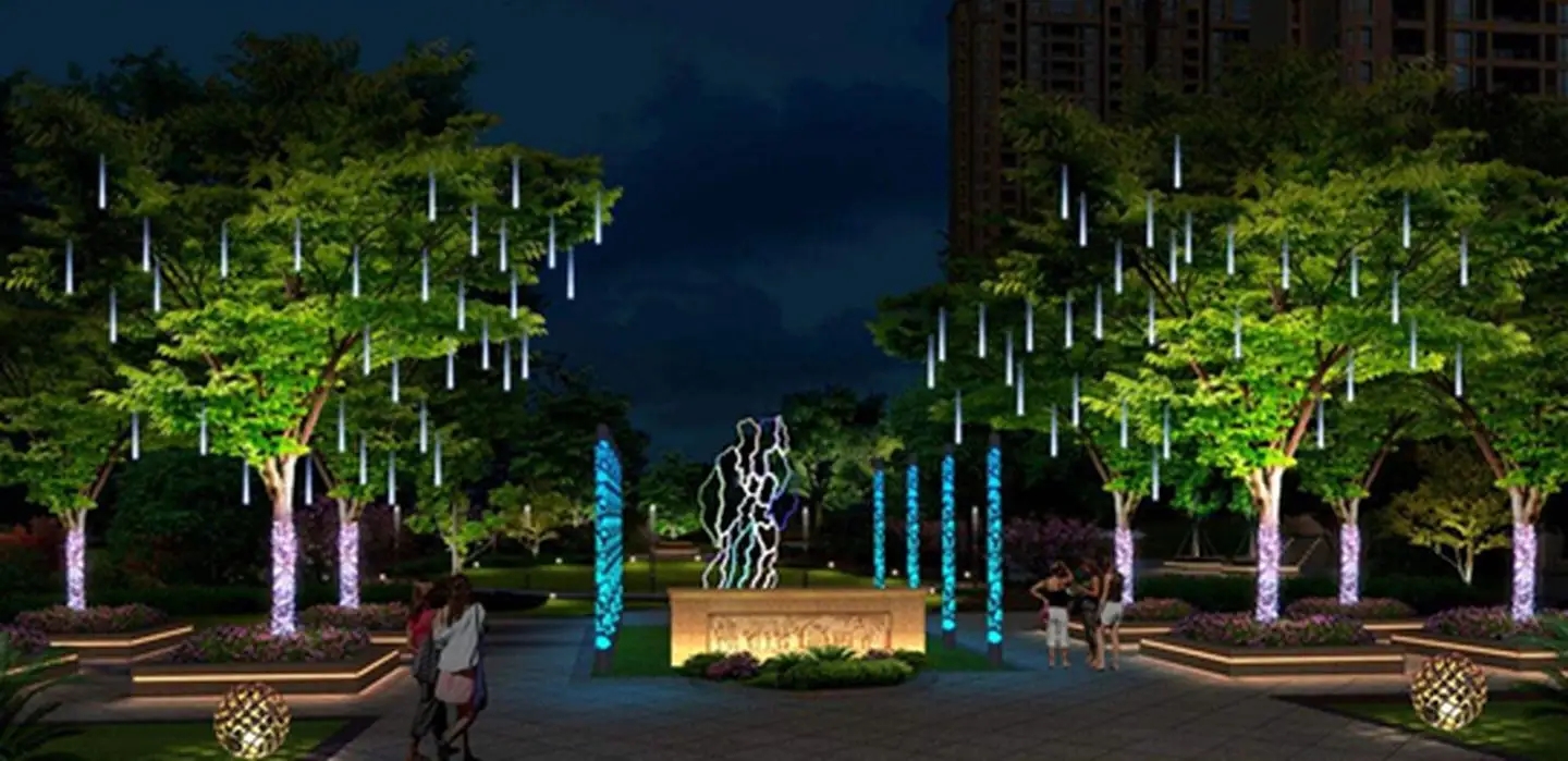 成都照明亮化好色先生TV版製作安裝