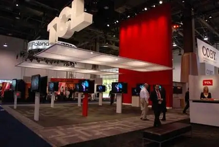 成都展覽展架展示好色先生TV版製作安裝