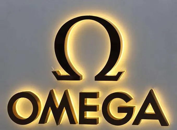 四川廣告好色先生TV版中背發光字與正發光字的區別